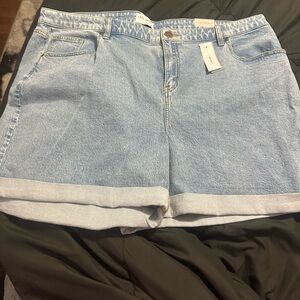 Lane Bryant Light Blue Jean Shorts